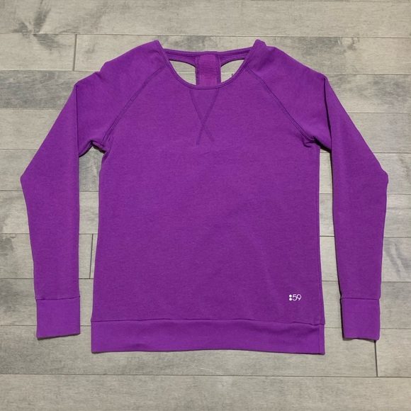 Splits59 Regan Double Racerback Sweatshirt - Liberty - Medium - Picture 5 of 8